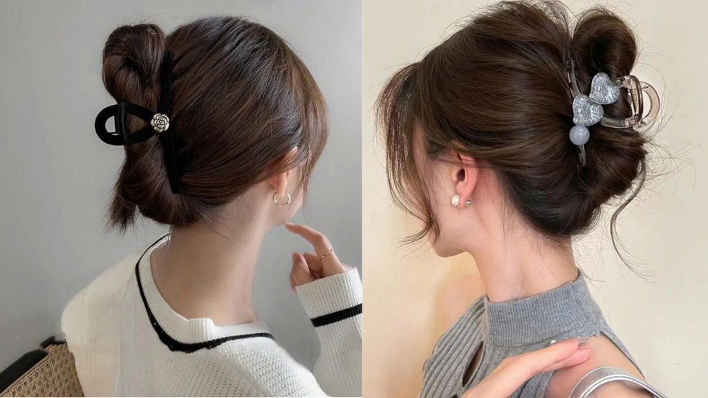 kiểu tóc công sở đẹp, thanh lịch, dễ làm cho nàng đi làm mỗi ngày