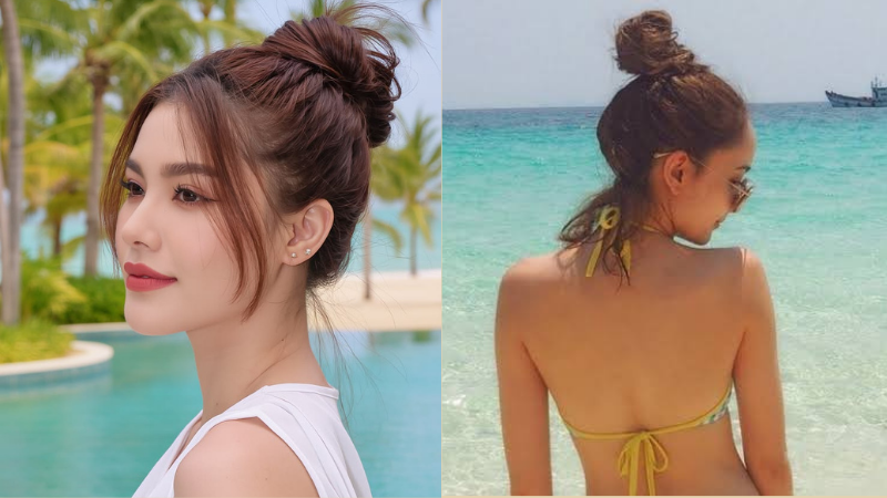 kiểu tóc đi biển
