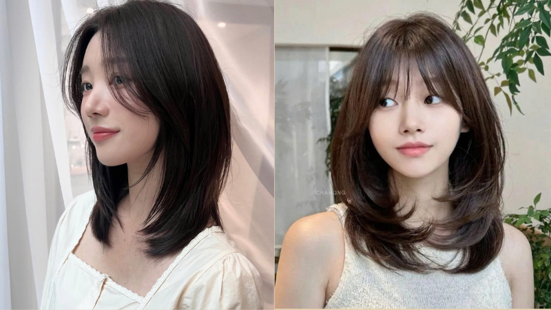 30 kiểu tóc ngang vai trẻ trung, xinh xắn cho nàng