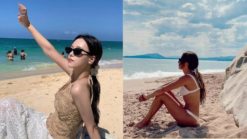 kiểu tóc đi biển