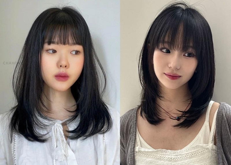 30 kiểu tóc ngang vai trẻ trung, xinh xắn cho nàng
